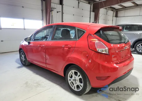 2014 Ford Fiesta Se z USA, uszkodzony, nr VIN 3FADP4EJ0EM199602